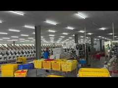 100% स्पून पॉलिएस्टर धागा सिलाई उद्योग के लिए रंगीन रंग