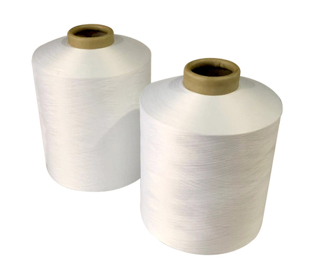 150D/48F/2 300D/96F/2 DTY NIM LIM कच्चा सफेद 100% पॉलिएस्टर फिलामेंट यार्न