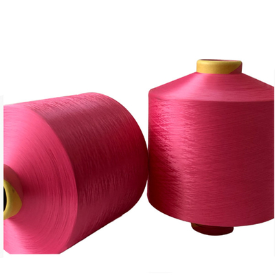 रंग 150D/48F NIM DTY पॉलिएस्टर यार्न कपड़े के लिए