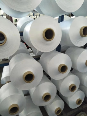 150D/48F/2 300D/96F/2 DTY NIM LIM कच्चा सफेद 100% पॉलिएस्टर फिलामेंट यार्न