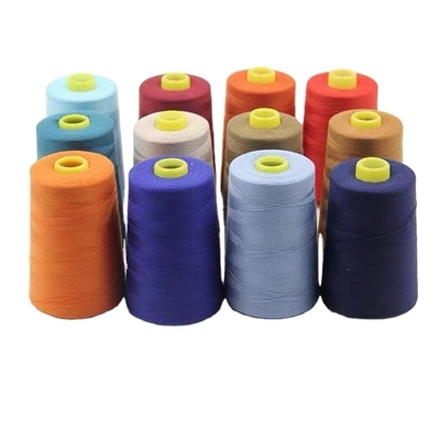 हजारों रंग 90g, 100g, 150g, 160g 100% कोर स्पून पॉलिएस्टर सिलाई धागा 20/3 40/2