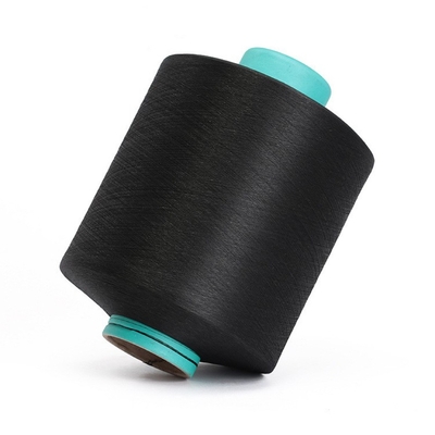 DTY कच्चा सफेद काला 100% पॉलिएस्टर फिलामेंट यार्न NIM SD 300d/96f 150d/48f