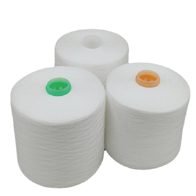 20S 30S 40S 50S 60S 100% पॉलिएस्टर स्पून यार्न के साथ डाईंग ट्यूब 1.25KGS/CONE