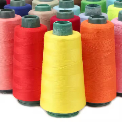 40/2 स्पून पॉलिएस्टर सिलाई धागा कढ़ाई धागा 100% स्पून सिलाई धागा