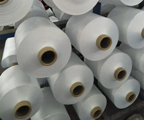 कच्चे सफेद 150D/48F DTY पॉलिएस्टर यार्न
