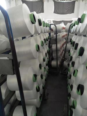 150D/48F/2 300D/96F/2 DTY NIM LIM कच्चा सफेद 100% पॉलिएस्टर फिलामेंट यार्न